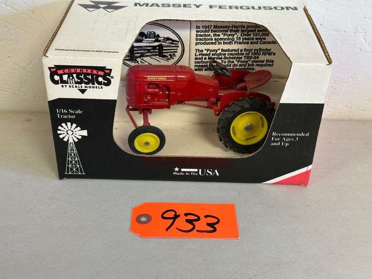 Massey-Harris Pony 1/16 Scale Tractor