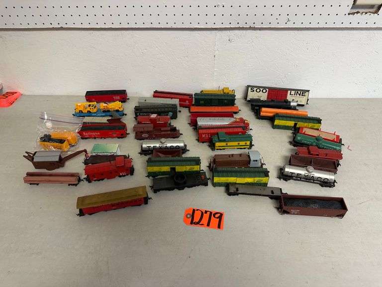 Assortment of HO Trains