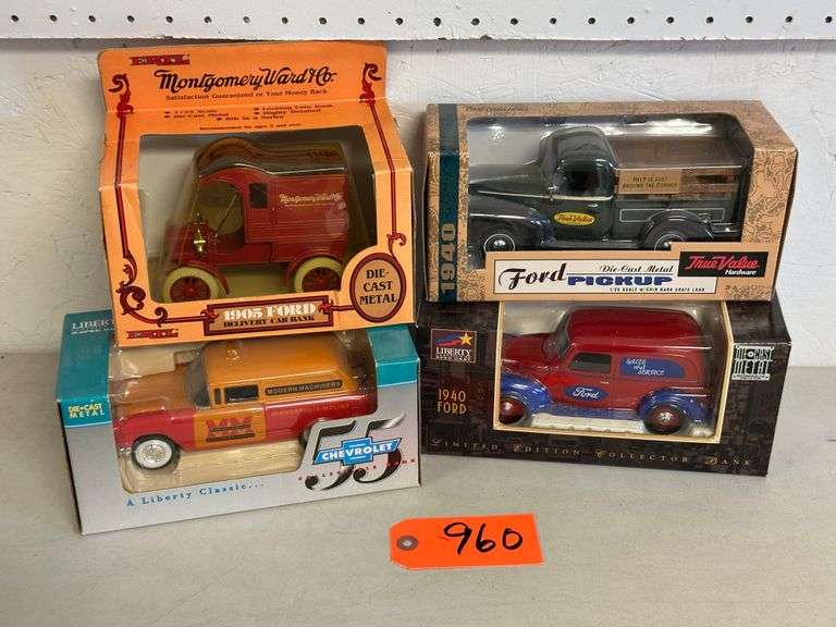 Collection of Coin Banks & Trucks