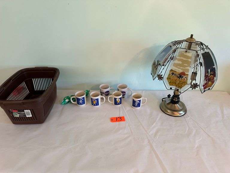 Touch Lamp, Coffee Mugs