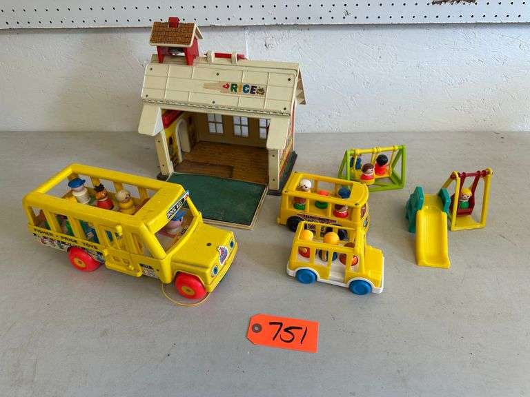 Fisher Price School, Busses & Accessories