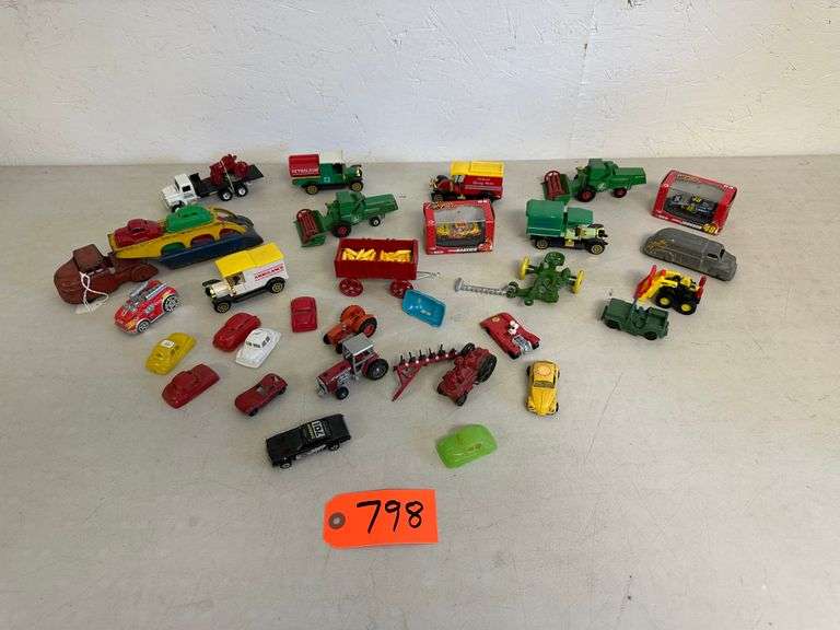 Trucks, Cars, Farm Toys