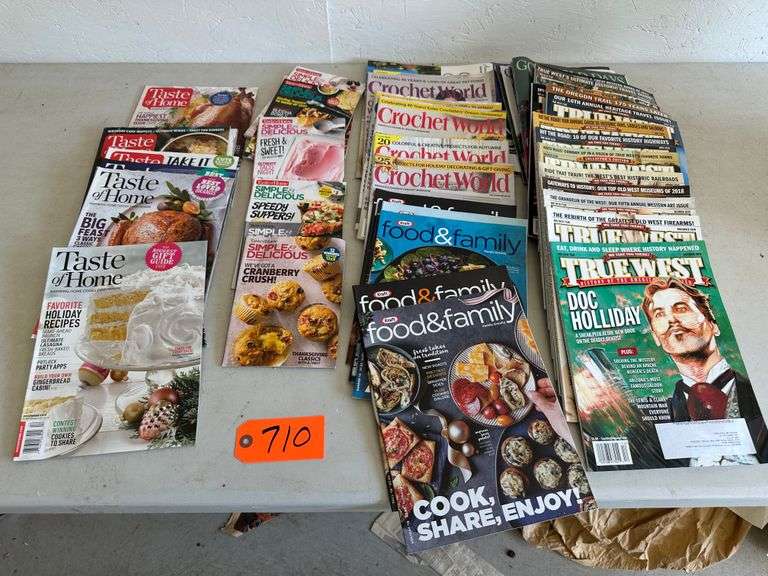 Assortment of Magazines