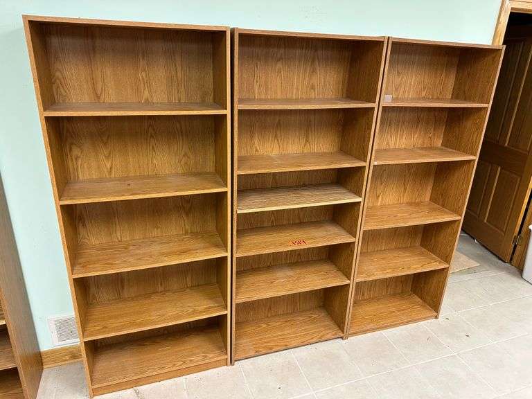 3 Shelving Units