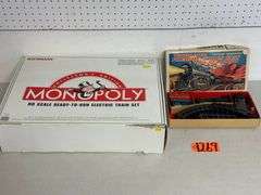HO Scale Monopoly & Western Flyer Freight Train Sets