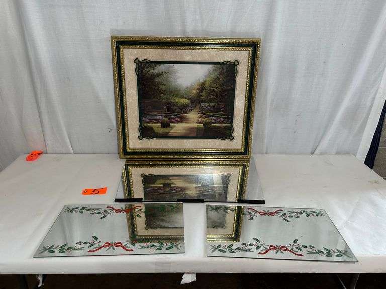 Framed Print, Mirrors