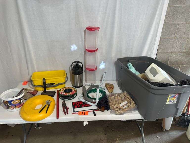 Pliers, Snips, Corks, Coffee Server, Tote, Containers