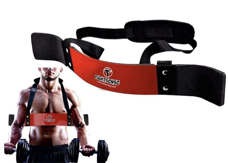 FIGHTSENSE Arm Blaster Biceps Curl Triceps Muscle Isolator Bomber