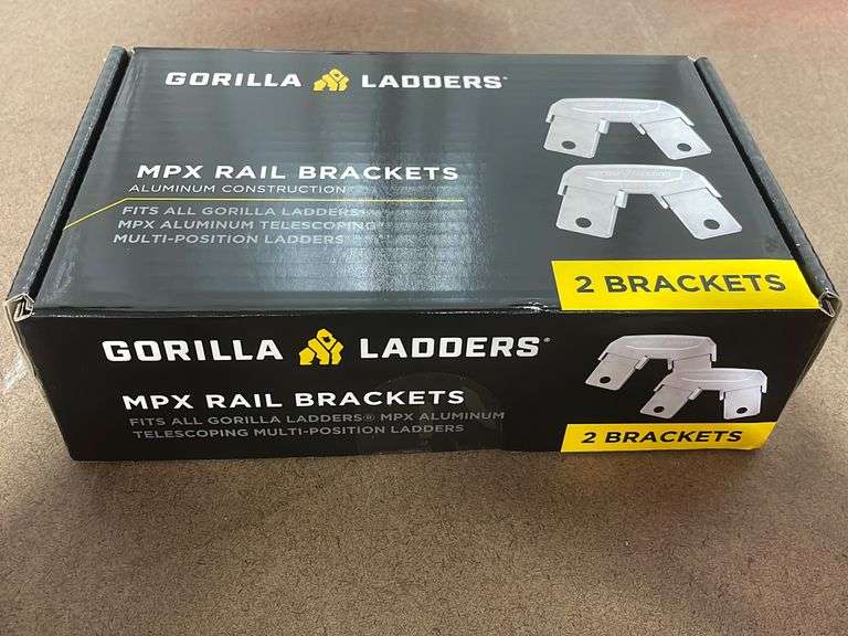 Gorilla Ladders MPX Rail Brackets Metzger Property Services, LLC