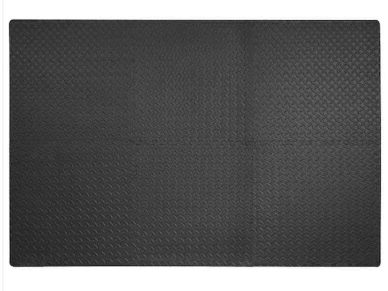 TrafficMaster Dark Gray 24 in. W x 24 in. L x 0.47 in. T Gym