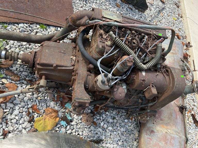 Chris Craft Marine 1940?'s Boat drive line, Assorted Chris Craft parts