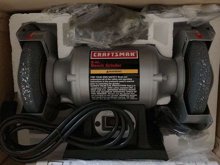 Craftsman 6” Bench Grinder Metzger Property Services, LLC