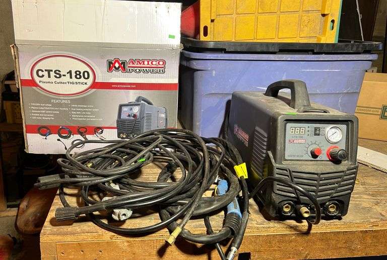 Amico Power CTS 180 Plasma Cutter/Tig/Stick welder Metzger Property