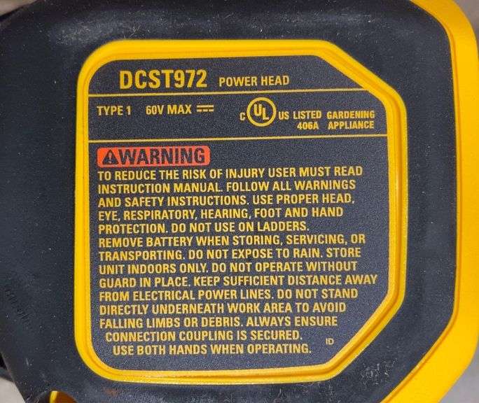 Dewalt 60V MAX Brushless Cordless Battery Powered Attachment Capable