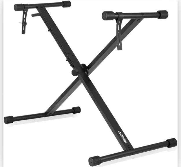 SingleX Keyboard Stand Adjustable Width & Height,Piano Stand with