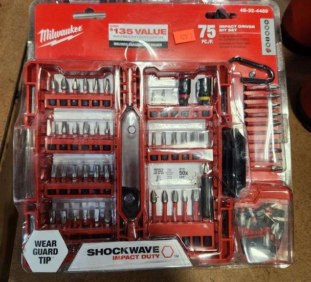 Milwaukee 75pc. Impact driver set Metzger Property Services, LLC