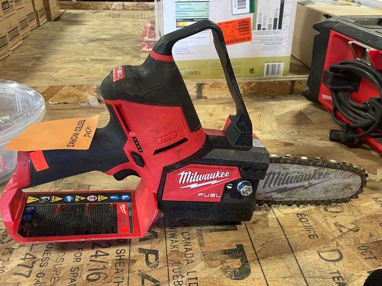 Milwaukee hatchet 6” pruning saw Metzger Property Services, LLC