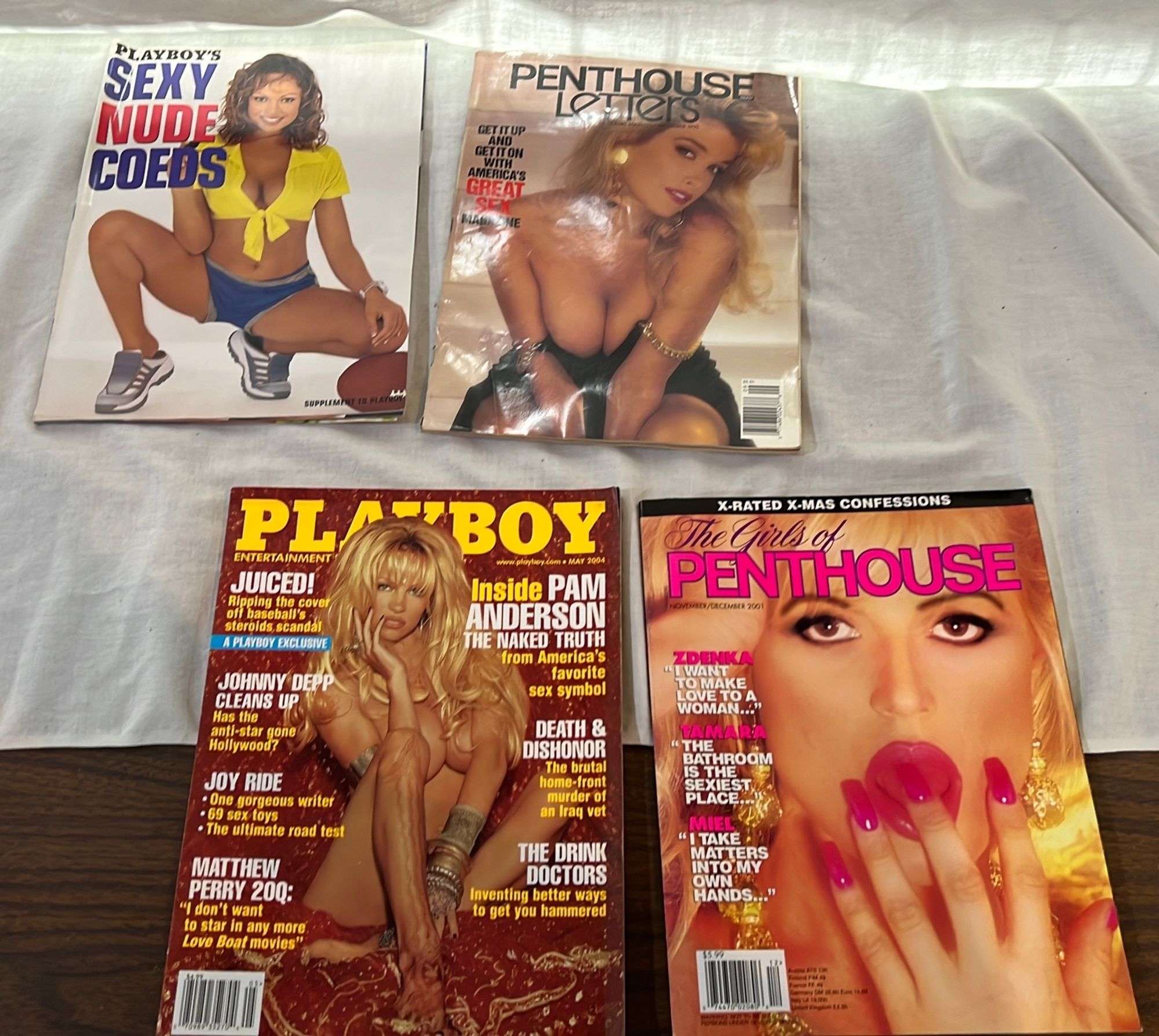 2 playboy & 2 penthouse magazines featuring pam anderson - Metzger Property Services, LLC 2 playboy & 2 penthouse magazines featuring pam anderson - Metzger Property Services, LLC