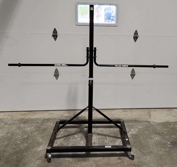 Rolling Packing Material Rack - Metzger Property Services, LLC