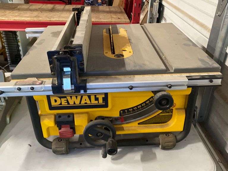 Dewalt table saw - Metzger Property Services, LLC