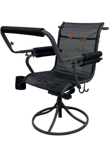 NEXCAM® AXIS SC 360 Shooting Chair. First of its Kind Dual-axis Swivel ...