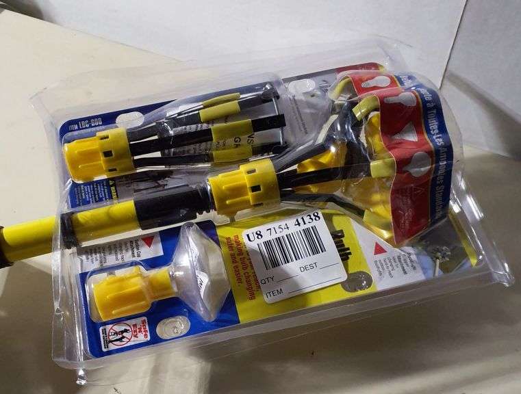 BAYCO Light Bulb Changer Kit Light Bulb Changer Kit, Telescopic Pole