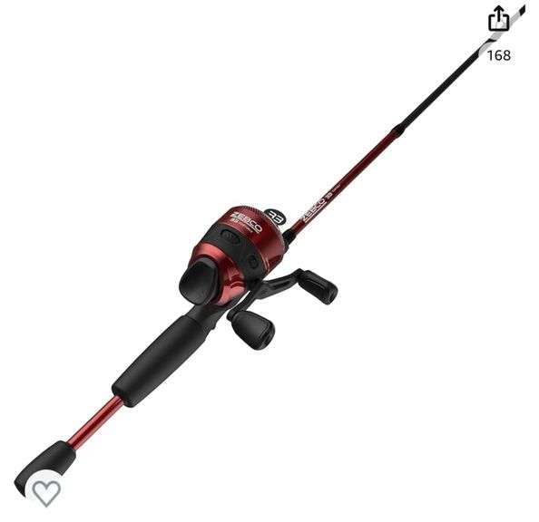 Moulinet De Pêche Zebco 33 Spincast – Anti-retour Quickset, Alerte De Touche, Frein Réglable, Engrenages Métal, Cadre Graphite, Pré-enroulé 4,5 Kg