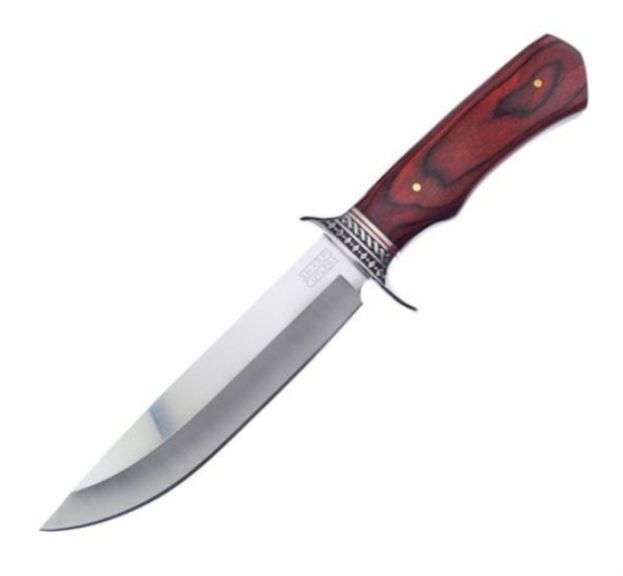 Sharps cutlery 12.5" Bowie knife with nylon sheath Metzger Property
