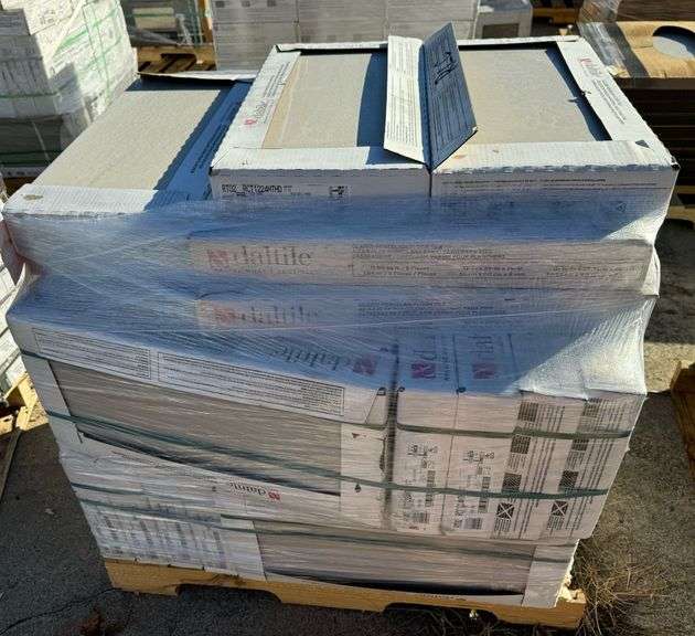 Daltile Glazed Porcelain Floor Tile - 9 (12"x24"x5/16") Pieces per Box - Approximately 30 Boxes