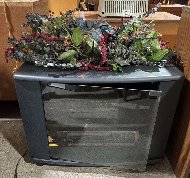 Entertainment Center with Glass Door 21