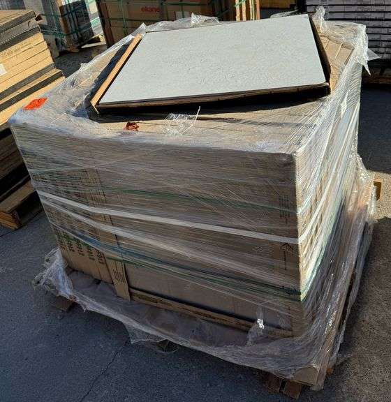 Tile Flooring 4 (23 7/8"x23 7/8") Pieces per Box Approximately 25 Boxes