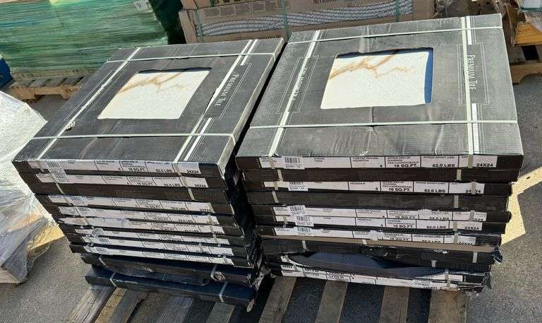 Premium Tile - 4 (24"x24") Pieces per Box - Approximately 25 Boxes