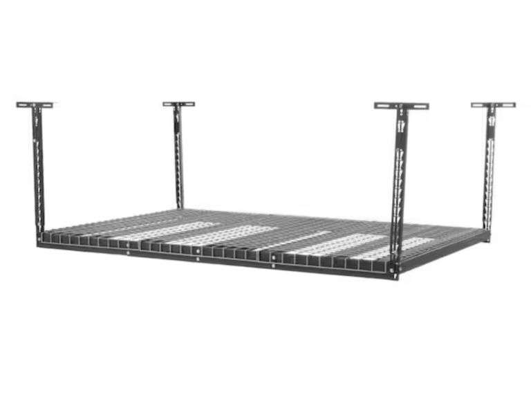 Husky
Adjustable Height Garage Overhead Ceiling Storage Rack in Black (42 in. H x 96 in. W x 48 in. D)