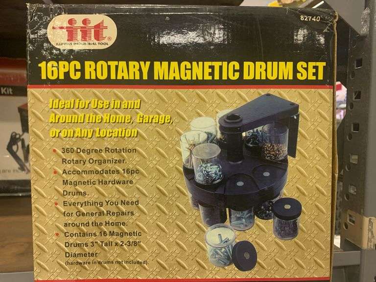 16 pc Rotary Magnetic Drum Set