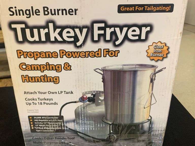Single Burner Turkey Fryer