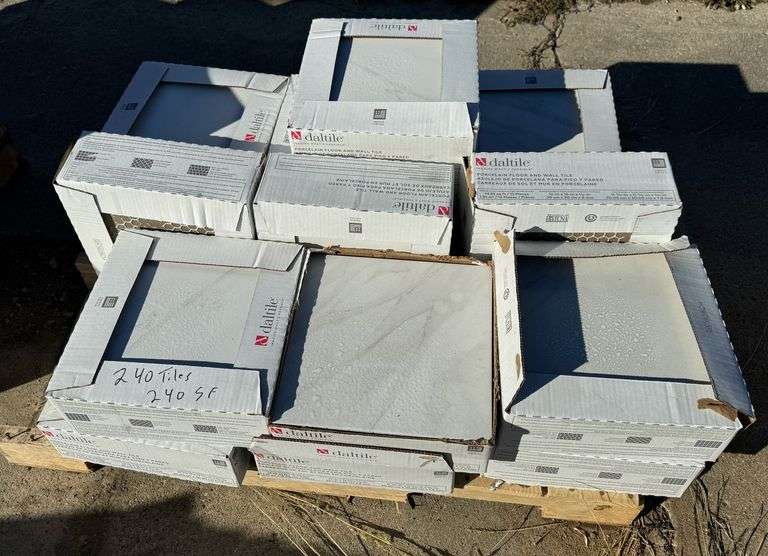 Daltile Porcelain Wall and Floor Tile - 15 (12"x12"x5/16") Pieces per Box - Approximately 16 Boxes