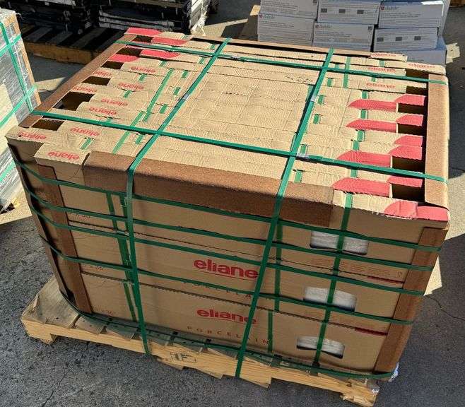 Ehane Porcelain Tile - 6 (75"x36") Pieces per Box - Approximately 15 Boxes