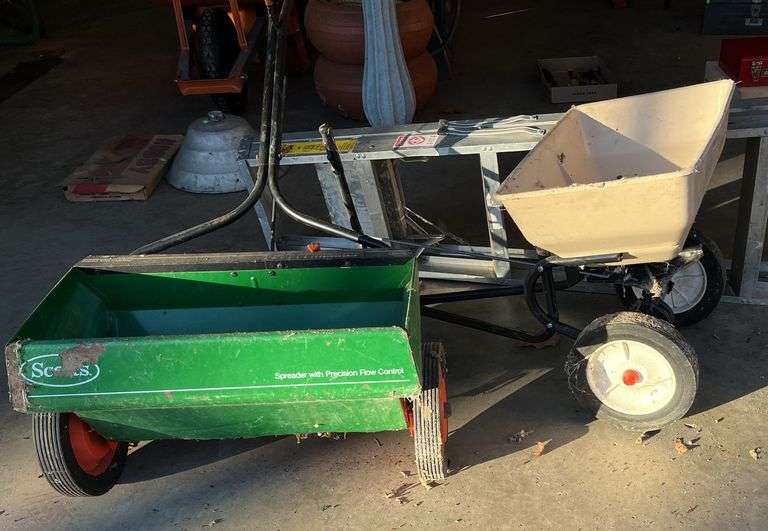 Scott's and Precision Pro lawn spreaders - Metzger Property Services, LLC