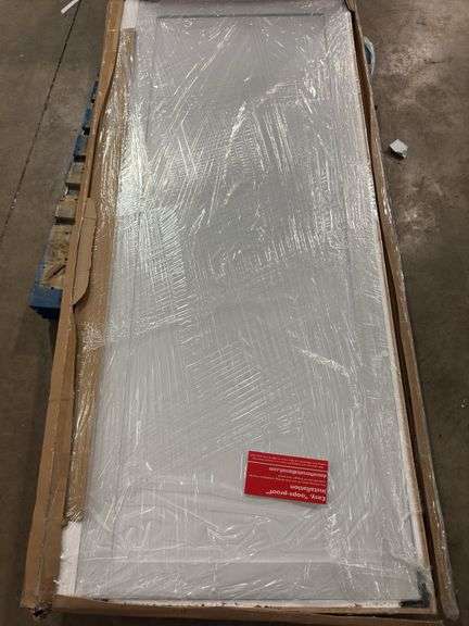 White sliding glass door 30”x78”