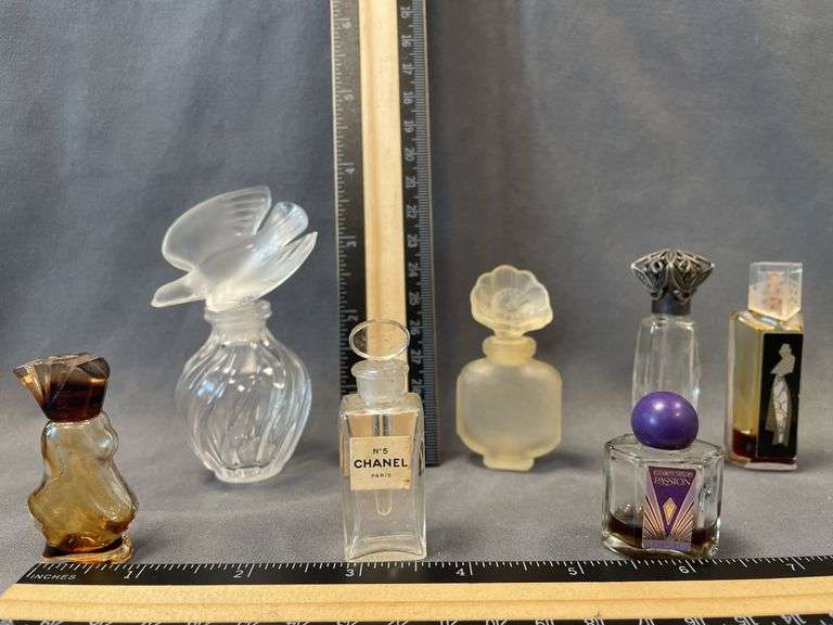 7 - Perfume Bottles Including Givenchy and Elizabeth Taylor