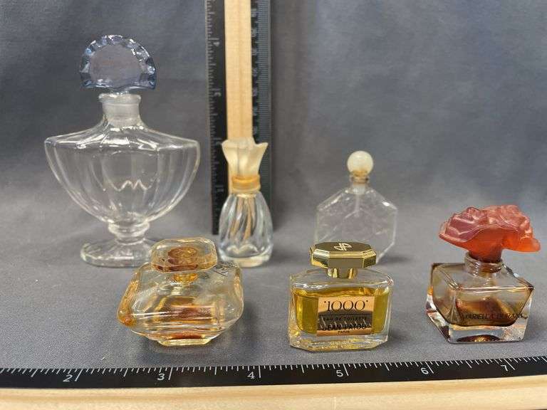 6 - Perfume Bottles Including “1000” by Jean Patou