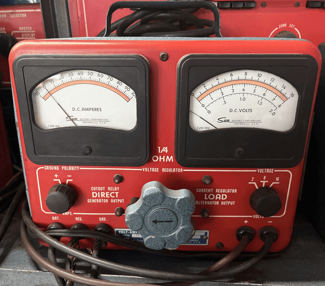 Sun Electric Instruments Sun Electric Corp. Volt-Ampere Tester, Model VAT-20, Serial #14D 2173 ...