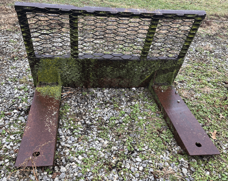 Homemade loader attachment 32in - Metzger Property Services, LLC