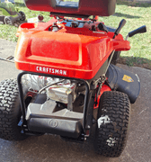 Craftsman R110 rear engine mower 30in Runs - Metzger Property Services, LLC