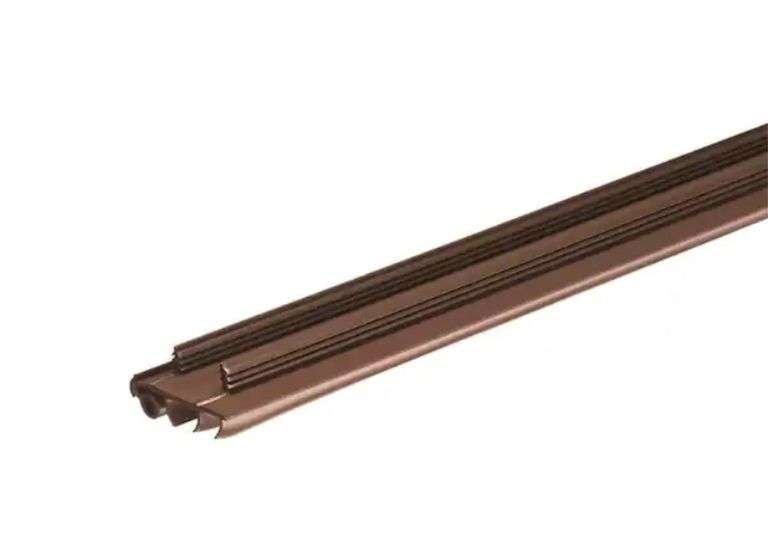 Frost King 36 in. x 1-3/4 in. Brown PVC Door Bottom Replacement for ...