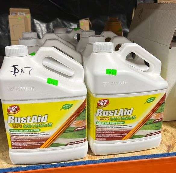 Goof Off RustAid Rust Stain Remover Outdoor 1 Gallon - Metzger Property ...
