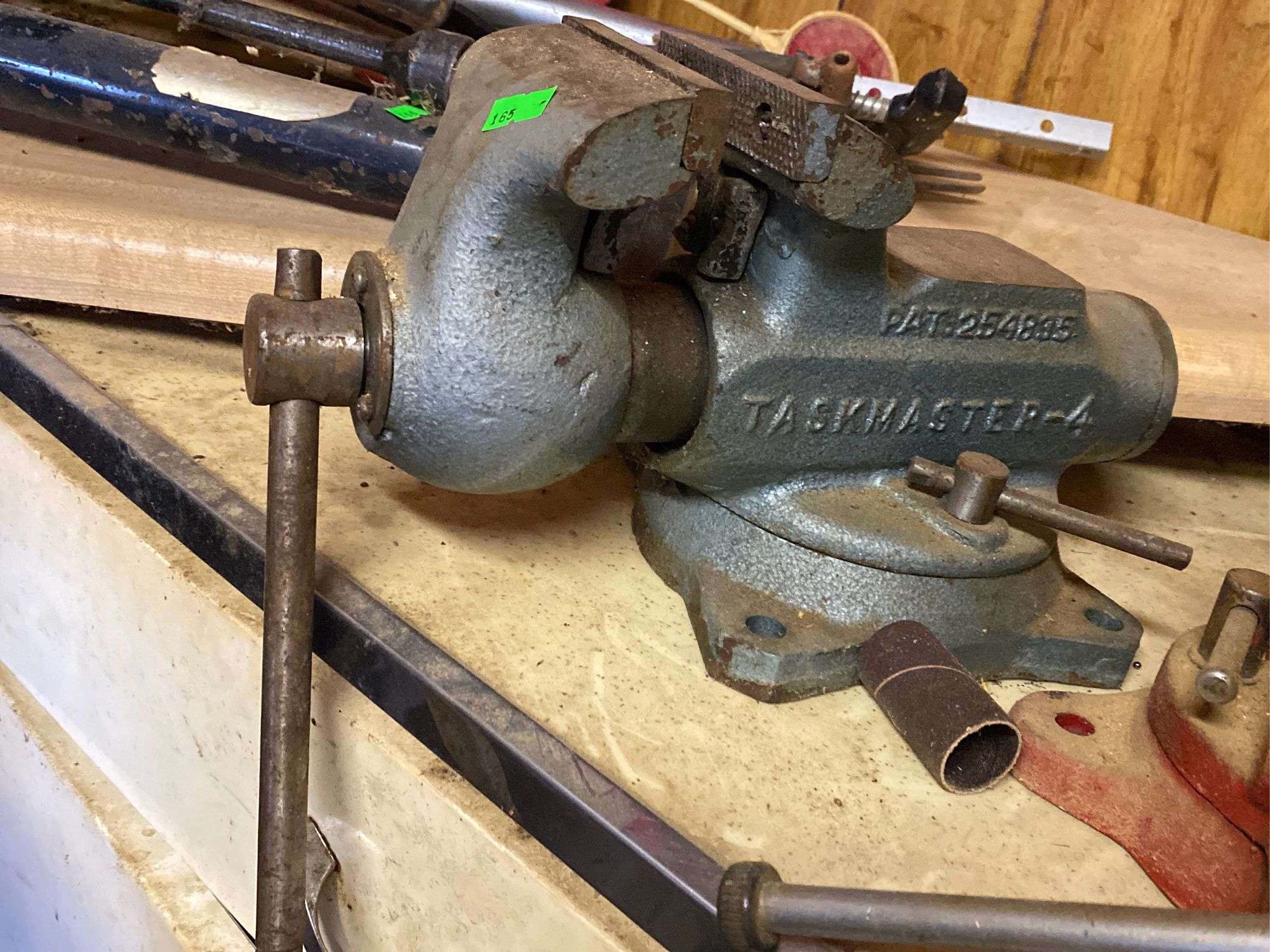 Taskmaster 4” Bench vise - Metzger Property Services, LLC