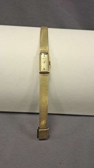 Dufonte 17 Jewel Swiss made gold plated watch