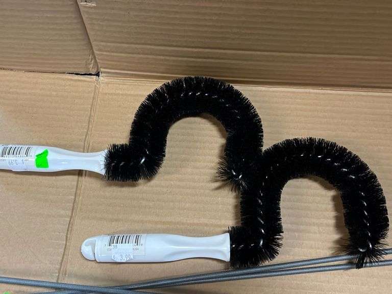 3 Flexible cleaning Rods and 2 brushes - Metzger Property Services, LLC