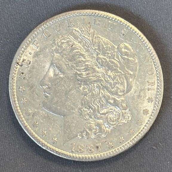 1887-S Morgan Silver Dollar